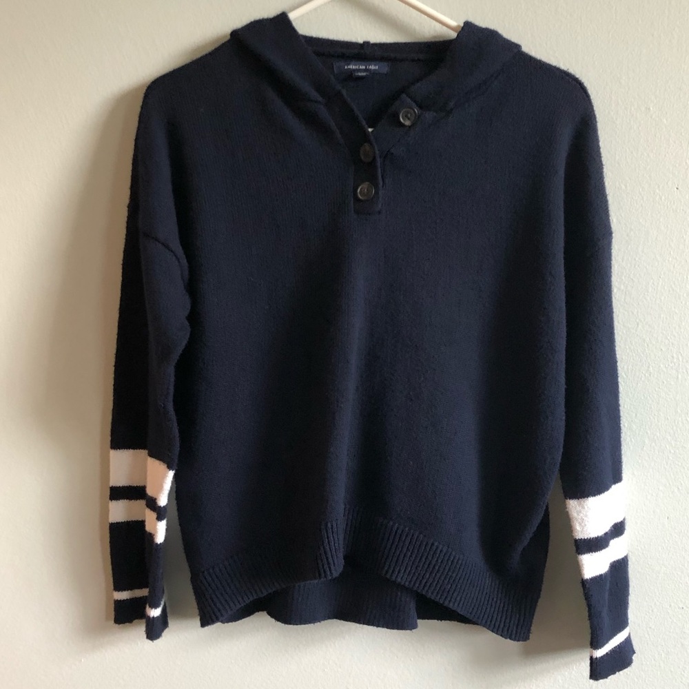 American Eagle Hooded Sweater